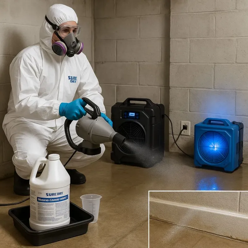 Sanitization and Odor Removal process in Eden, NC
