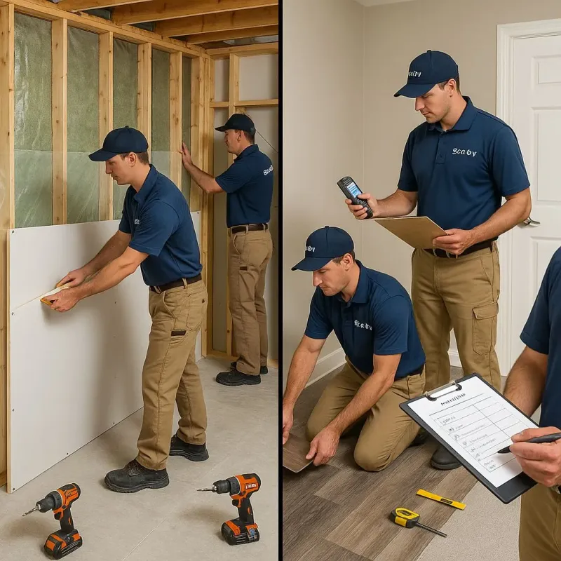 Repairs and Reconstruction process in Eden, NC